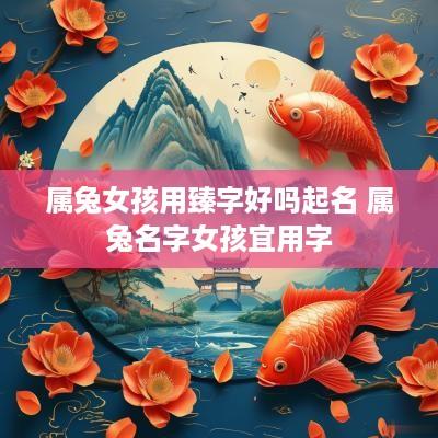 属兔女孩用臻字好吗起名 属兔名字女孩宜用字