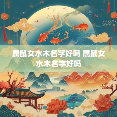 属鼠女水木名字好吗 属鼠女水木名字好吗