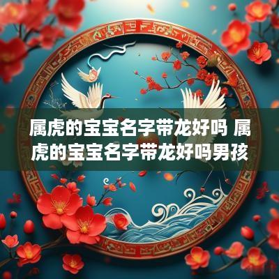 属虎的宝宝名字带龙好吗 属虎的宝宝名字带龙好吗男孩