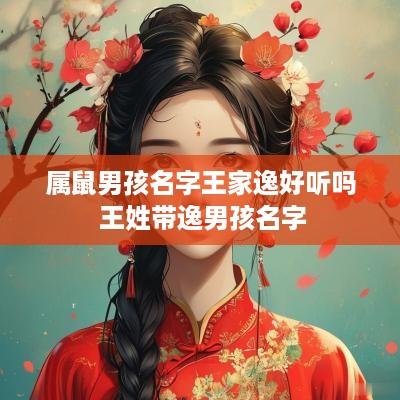 属鼠男孩名字王家逸好听吗 王姓带逸男孩名字