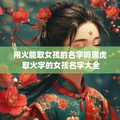 用火能取女孩的名字吗属虎 取火字的女孩名字大全