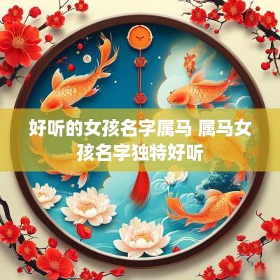 好听的女孩名字属马 属马女孩名字独特好听