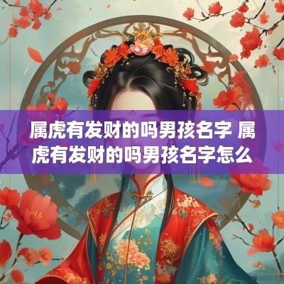 属虎有发财的吗男孩名字 属虎有发财的吗男孩名字怎么取