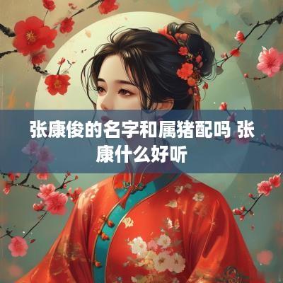 张康俊的名字和属猪配吗 张康什么好听