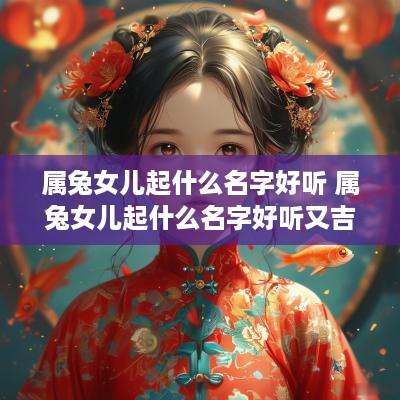 属兔女儿起什么名字好听 属兔女儿起什么名字好听又吉祥