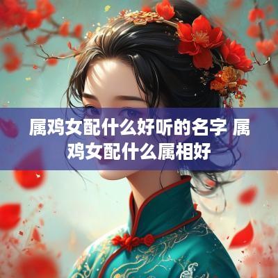 属鸡女配什么好听的名字 属鸡女配什么属相好