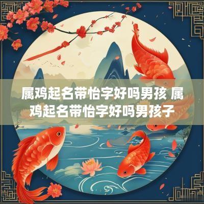 属鸡起名带怡字好吗男孩 属鸡起名带怡字好吗男孩子