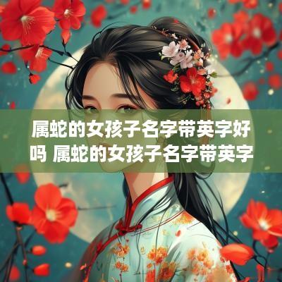 属蛇的女孩子名字带英字好吗 属蛇的女孩子名字带英字好吗