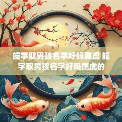 皑字取男孩名字好吗属虎 皑字取男孩名字好吗属虎的