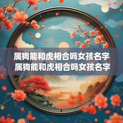 属狗能和虎相合吗女孩名字 属狗能和虎相合吗女孩名字叫什么
