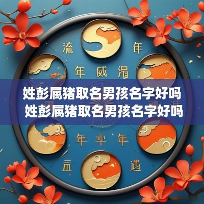 姓彭属猪取名男孩名字好吗 姓彭属猪取名男孩名字好吗