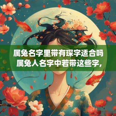 属兔名字里带有琛字适合吗 属兔人名字中若带这些字,一生大富大贵