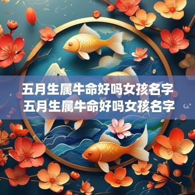 五月生属牛命好吗女孩名字 五月生属牛命好吗女孩名字叫什么