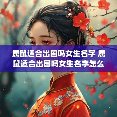属鼠适合出国吗女生名字 属鼠适合出国吗女生名字怎么取