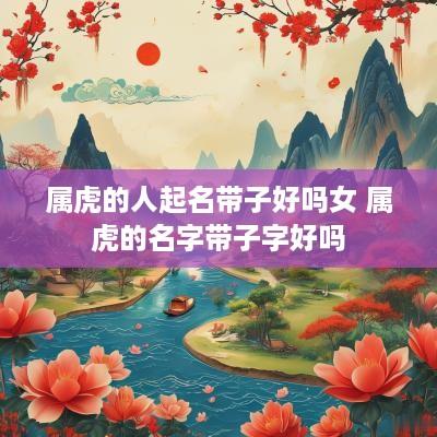属虎的人起名带子好吗女 属虎的名字带子字好吗