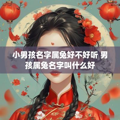 小男孩名字属兔好不好听 男孩属兔名字叫什么好