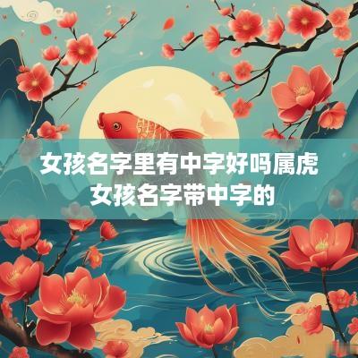 女孩名字里有中字好吗属虎 女孩名字带中字的