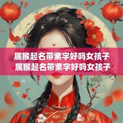 属猴起名带紫字好吗女孩子 属猴起名带紫字好吗女孩子名字
