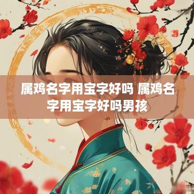 属鸡名字用宝字好吗 属鸡名字用宝字好吗男孩