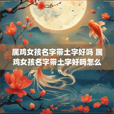 属鸡女孩名字带土字好吗 属鸡女孩名字带土字好吗怎么取