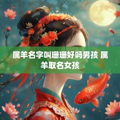 属羊名字叫珊珊好吗男孩 属羊取名女孩