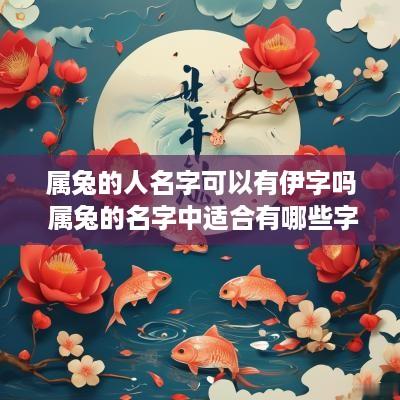 属兔的人名字可以有伊字吗 属兔的名字中适合有哪些字