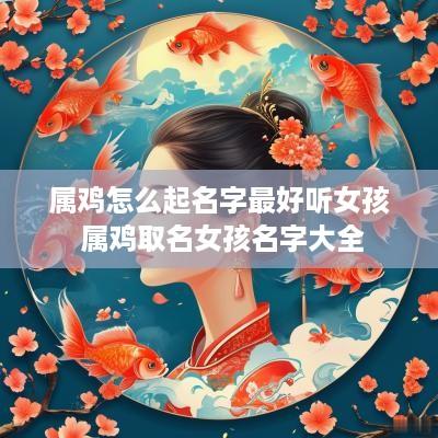 属鸡怎么起名字最好听女孩 属鸡取名女孩名字大全