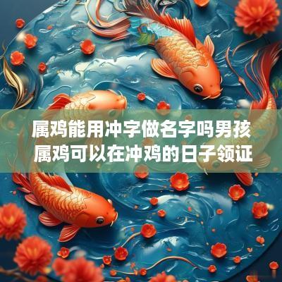 属鸡能用冲字做名字吗男孩 属鸡可以在冲鸡的日子领证吗