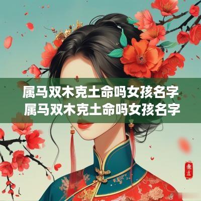 属马双木克土命吗女孩名字 属马双木克土命吗女孩名字叫什么