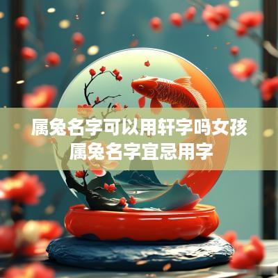属兔名字可以用轩字吗女孩 属兔名字宜忌用字