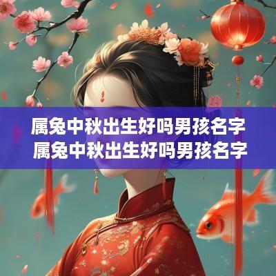 属兔中秋出生好吗男孩名字 属兔中秋出生好吗男孩名字大全