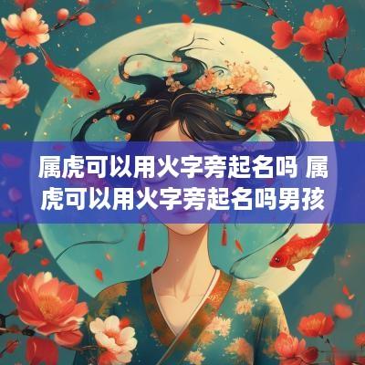 属虎可以用火字旁起名吗 属虎可以用火字旁起名吗男孩