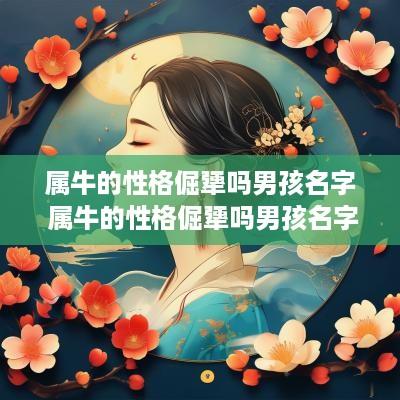 属牛的性格倔犟吗男孩名字 属牛的性格倔犟吗男孩名字叫什么