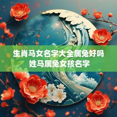 生肖马女名字大全属兔好吗 姓马属兔女孩名字