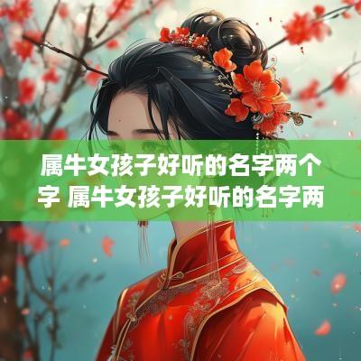 属牛女孩子好听的名字两个字 属牛女孩子好听的名字两个字大全