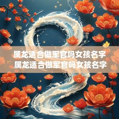 属龙适合做军官吗女孩名字 属龙适合做军官吗女孩名字怎么取