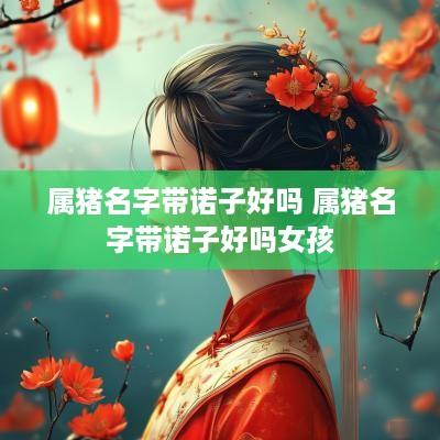 属猪名字带诺子好吗 属猪名字带诺子好吗女孩