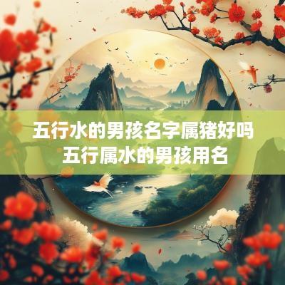 五行水的男孩名字属猪好吗 五行属水的男孩用名