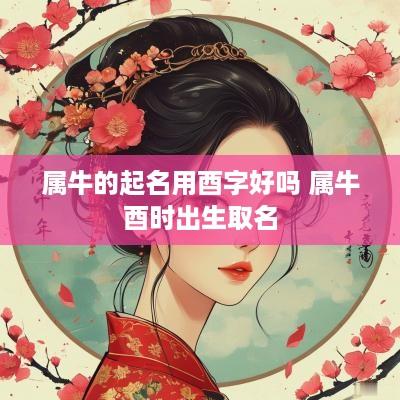 属牛的起名用酉字好吗 属牛酉时出生取名
