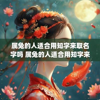 属兔的人适合用知字来取名字吗 属兔的人适合用知字来取名字吗女孩