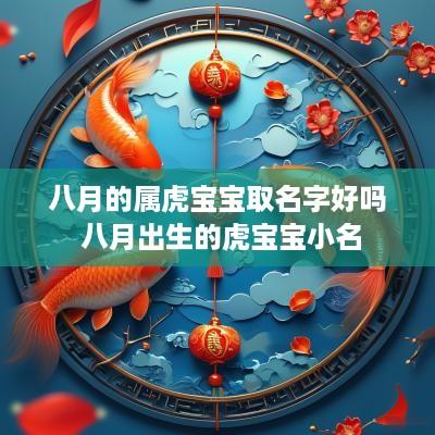 八月的属虎宝宝取名字好吗 八月出生的虎宝宝小名