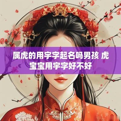 属虎的用宇字起名吗男孩 虎宝宝用宇字好不好