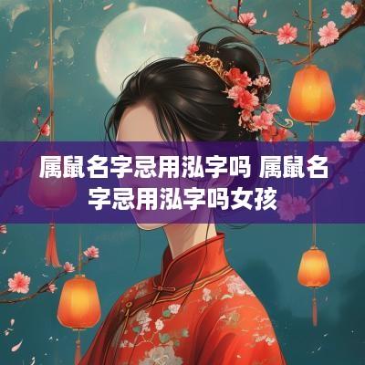 属鼠名字忌用泓字吗 属鼠名字忌用泓字吗女孩