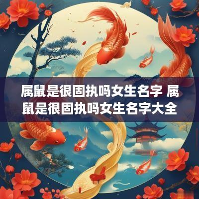 属鼠是很固执吗女生名字 属鼠是很固执吗女生名字大全