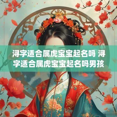 浔字适合属虎宝宝起名吗 浔字适合属虎宝宝起名吗男孩