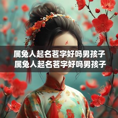 属兔人起名茗字好吗男孩子 属兔人起名茗字好吗男孩子名字