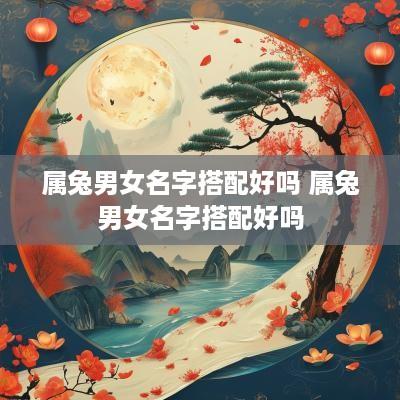属兔男女名字搭配好吗 属兔男女名字搭配好吗