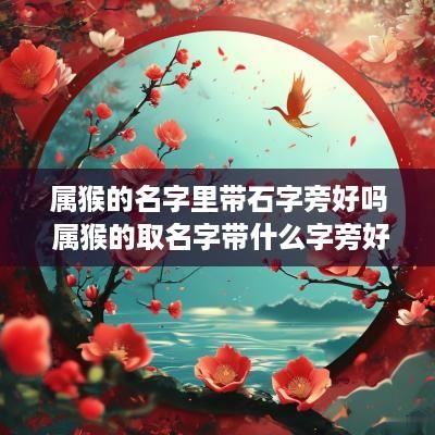 属猴的名字里带石字旁好吗 属猴的取名字带什么字旁好