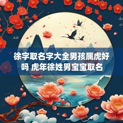 徐字取名字大全男孩属虎好吗 蛇年徐姓男宝宝取名