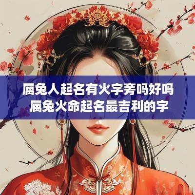 属兔人起名有火字旁吗好吗 属兔火命起名最吉利的字
